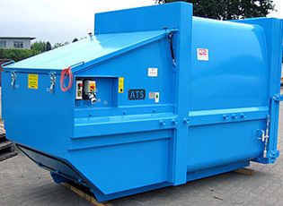 SPB skip type portable compactor model E